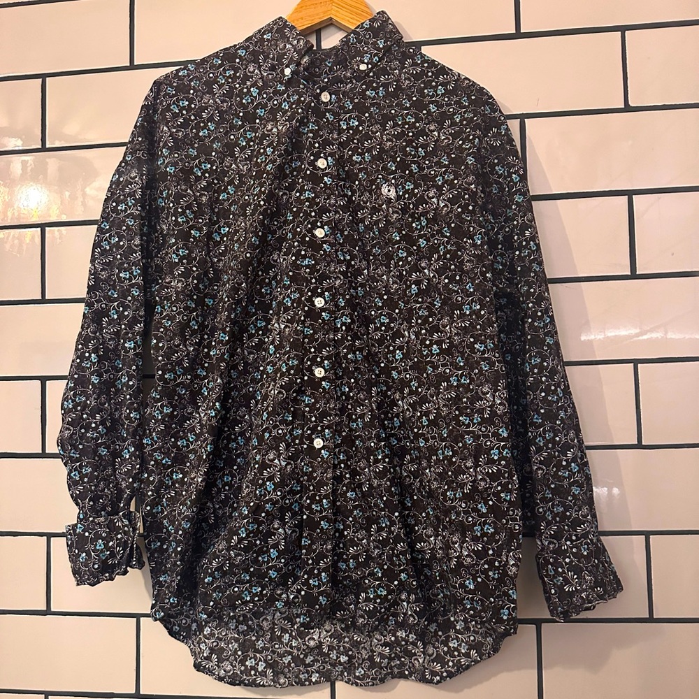 PANHANDLE MENS BUTTON DOWN WESTERN SHIRT